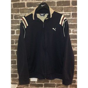 Vintage Puma Spellout Mens Medium Variety Long Sleeve Track Jacket Rare